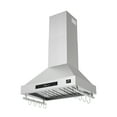 thumbnail image 2 of Forno Venezia 30 Inch Wall-Mounted Range Hood with Touch Controls and Baffle Filters, 2 of 5