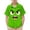 Green, variant on Funny Boys Short Sleeve Button Down Shirts Orange Angry Face Emoji Print Soft Stretchy Casual Summer Tops Boys,Size 8 T