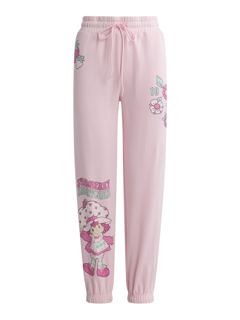 Strawberry Shortcake Women's Graphic Jogger Pants, 29