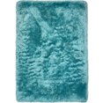 thumbnail image 2 of Light Blue Sky Blue Baby Blue Colors 5’x7’ Feet Shag Shaggy Solid Fuzzy Furry Decorative Designer Modern Contemporary Area Rug Carpet Rug Bedroom Living Room Hand Woven Plush Pile Soft, 2 of 7