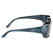 Polar Optics Unisex Rectangle Fits Over Sunglasses Teal