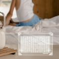 thumbnail image 4 of Raindrops Transparent Money Box with Acrylic Construction and Secure Coin Protection, 4 of 7