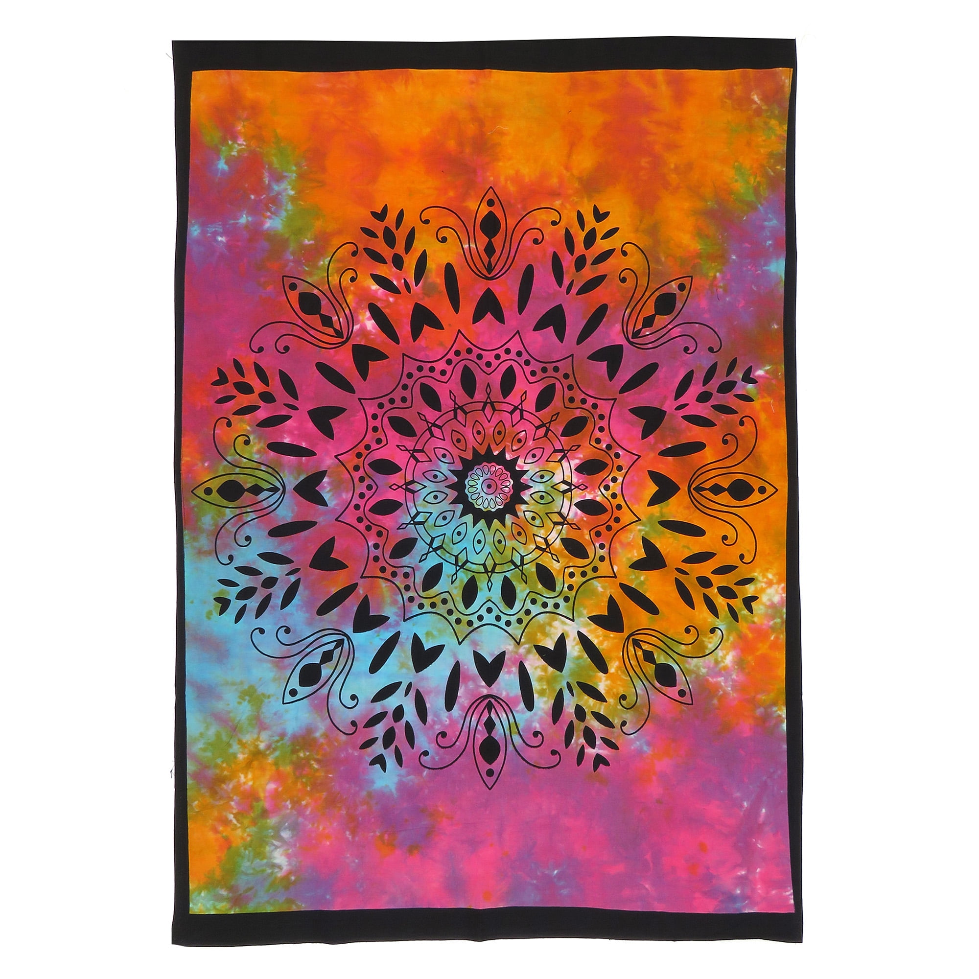 Fairy Art Poster Indian Mandala tapestry hippie wall hanging throw Tie Dye decor