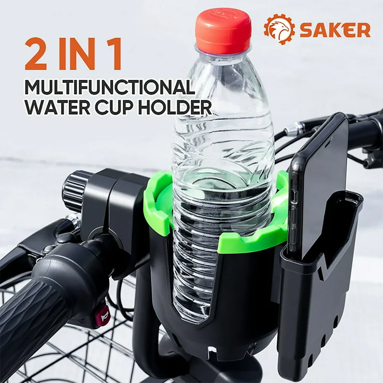 Accmor Stroller Cup Holder with Phone Holder, Bike Cup Holder, Cup