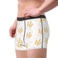thumbnail image 3 of Wukai Wheat Print Men’s Underwear Breathable Boxer Briefs,&nbsp;Moisture Wicking & Breathable-Large, 3 of 7