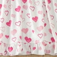 thumbnail image 5 of shoper Girls Spring Dresses Size 14-16, Elegant Heart Print Long Sleeve Dress for Girls Flowy Flutter Skirt Summer Party Casual Outfit, 5 of 8