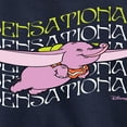 thumbnail image 3 of Disney Dumbo Animated - Sensational - Toddler & Youth Crewneck Fleece Sweatshirt, 3 of 5