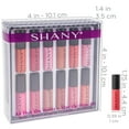 thumbnail image 4 of SHANY All That She Wants Lip-Gloss Set - 12 Matte, Pearl, and Shimmer petite Lip-gloss Set - Premium Gift Packaging, 4 of 5