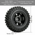 thumbnail image 2 of 2Pcs Cnc Pliant Pieds Chevilles Footpeg Arrière Set de Course de Repos pour Moto Universelle, 2 of 9