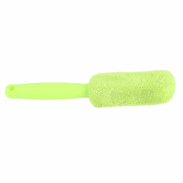 Brosse de Nettoyage de Roue de Voiture Brosse de Jante de Pneu Brosse de Détail de Jante de Pneu Brosse Douce de Jante de Pneu Outil de Lavage de Pneu Brosse de Nettoyage de Roue de Voiture Microfibre Manche Long Doux Réutilisable Jante de Pneu