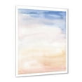 thumbnail image 2 of Designart 'Pastel Abstract With Pink Dark Blue and Beige Spots' Modern Framed Art Print, 2 of 4