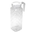 thumbnail image 2 of Kritne Tea Pitcher, Household Water Pitcher With Lid, Pattern Heat Resistant Acrylic Restaurant Beverages Tea For Home Hotel, 2 of 8