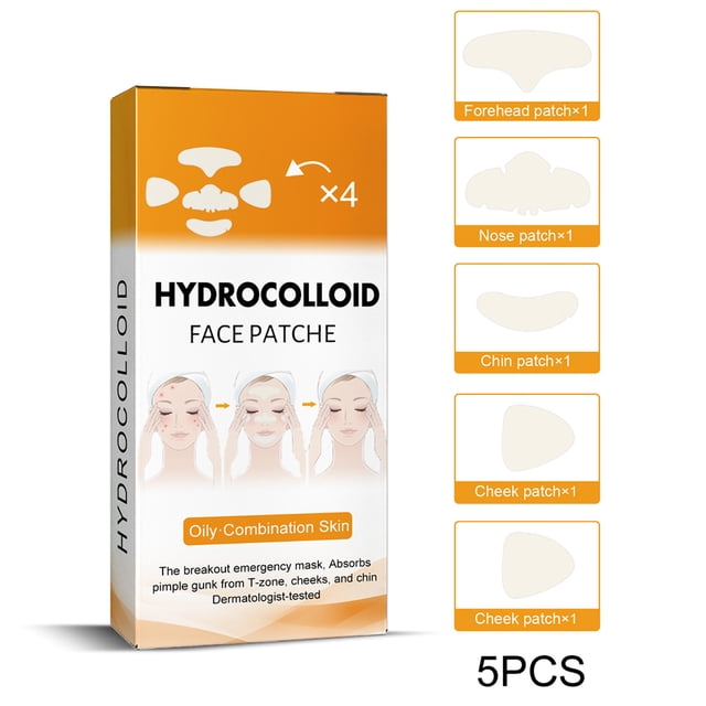 Parches Faciales Hidrocoloides Parche Para Eliminar El Acné Cuidado De La Piel Facial 20 Piezas / Caja Parches Faciales Hidrocoloides Parche Para Eliminar El Acné Para La Zona T ANGGREK Otros