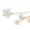 thumbnail image 3 of Unique Bargains 1 Pc Handbag Charm Keychain Flower Bag Accessories White, 3 of 6