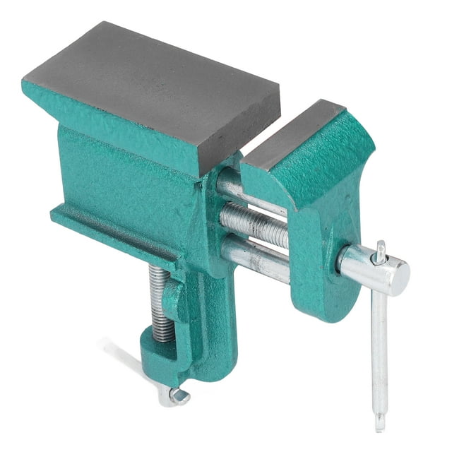 Fyearfly Bench Vise, Bench Vise Stable Movement Wide High Strong Jaws Multifunctional Vise Clamp for Woodworking Industry