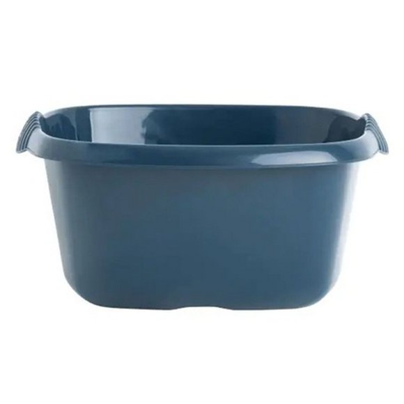 Casa Square Washing Up Bowl Navy 32cm