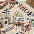 thumbnail image 5 of 3'x5' Area Rugs, Khaki Vintage Indoor Outdoor Area Rug for Living Room Bedroom, American Flag Retro Art Rustic Washable Bathroom Rugs Kitchen Floor Carpet Mats Home Decor Aesthetic, 5 of 8