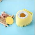thumbnail image 3 of 80ml Silicone Massage Exfoliating Bath Shower Brush With Soap Dispenser Bath & Body Brushes Wash Scrubber Deep Cleaning for Women Men Children, 3 of 5