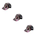 thumbnail image 3 of Maytalsory 1/2/3/5 Comfortable Ball Cap For Women - Fashionable With Sun Protection Universal Size black 3PCS, 3 of 6