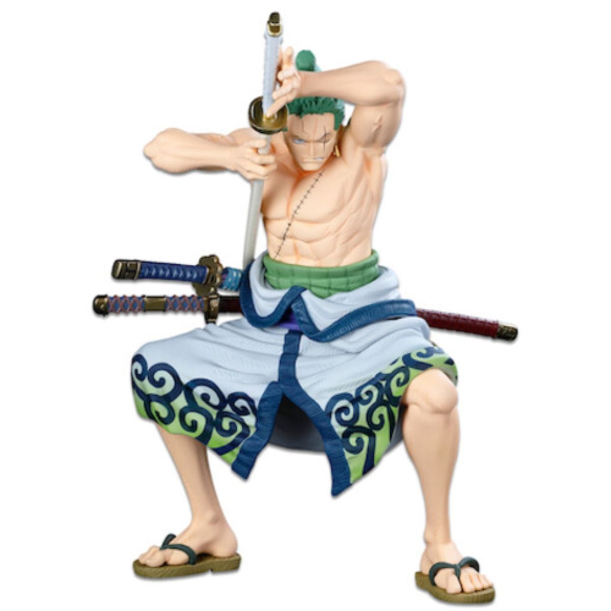 Roronoa Zoro One Piece Model Statue Action Figure Figurine Toy 15.5 inches