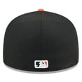 thumbnail image 4 of Men's New Era Black San Francisco Giants Baseball Hall of Fame 59FIFTY Fitted Hat, 4 of 5