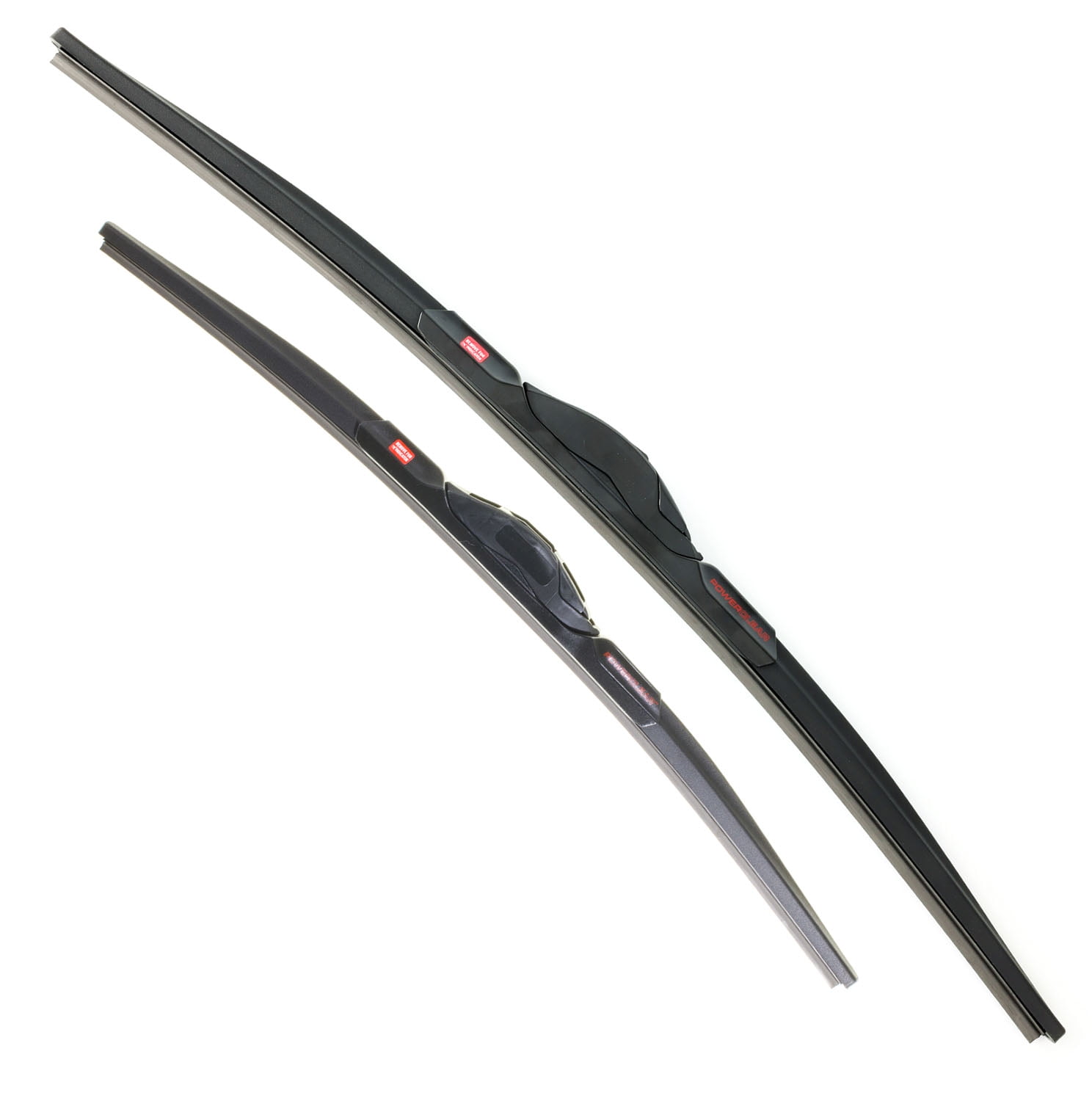 PowerClear by PowerStop – PCK-2119-1 - Front 21" + 19" Windshield Wiper Blade Set, J-Hook Type For Honda Civic, Volkswagen Jetta, Toyota Camry, Mazda 3, Kia Spectra [Model Specific]