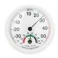 thumbnail image 2 of Termómetro higrómetro de alta precisión para interiores de casa, herramienta de medición de temperatura y humedad, TH108, color blanco, 2 of 9
