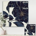 thumbnail image 2 of Designart Dark Rose Gilded Gold Canvas Wall Art, 2 of 3