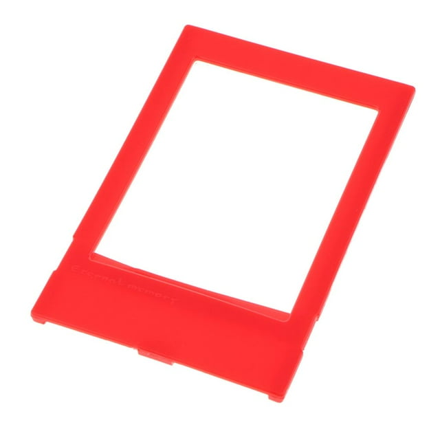Portátil fotografía De 3 Pulgadas Soporte Vertical Touch Papel Imagen De Almacenamiento Tarjeta De Póster rojo CUTICAT Soporte para marco de fotos de mesa de 3 pulgadas