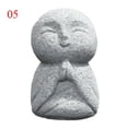 thumbnail image 4 of Zen Figurine Fish Tank Decor Delicate Handmade Mini Aquarium Decoration Resin, 4 of 11