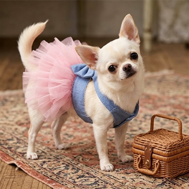 denim cute dress Button Front Mini Featuring a soft denim Cute Gray Tulle Lace SIZE:9/10Y VIP SPECIALS