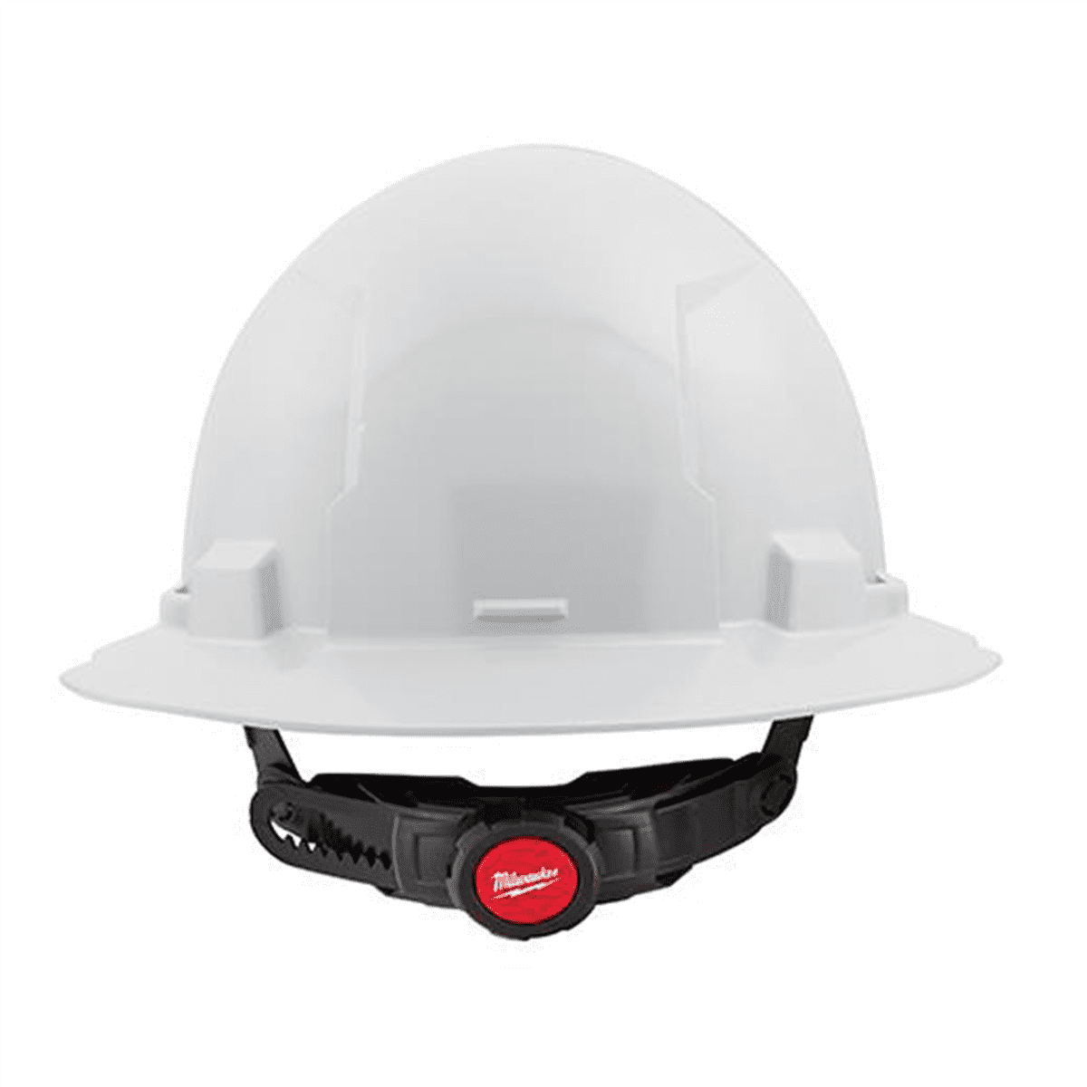 Milwaukee Tool BOLT White Full Brim Hard Hat w/6pt Ratcheting Suspension (USA) - Type 1, Class E