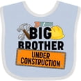 thumbnail image 3 of Inktastic Big Brother Under Construction Boys Baby Bib, 3 of 4