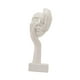 thumbnail image 4 of Estatuas de pensadores, rostro de mujer, arte, estatua, adorno, figura abstracta, artesanía para Blanco, 4 of 9