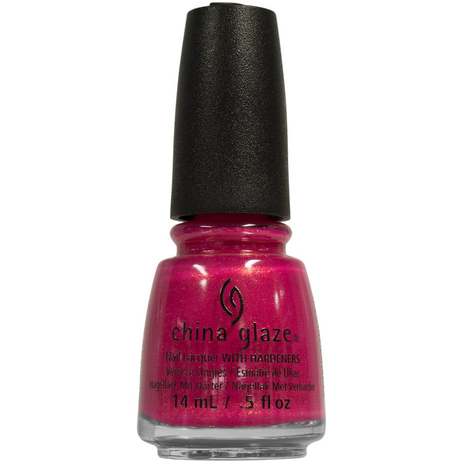 China Glaze Strawberry Fields Nail Lacquer with Hardeners ...