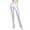 White, variant on Kaemgyyd Women See Through Leggings Elastic High Waist Mesh Slim Pants Casual Fashion Solid Color Pantyhose for Party