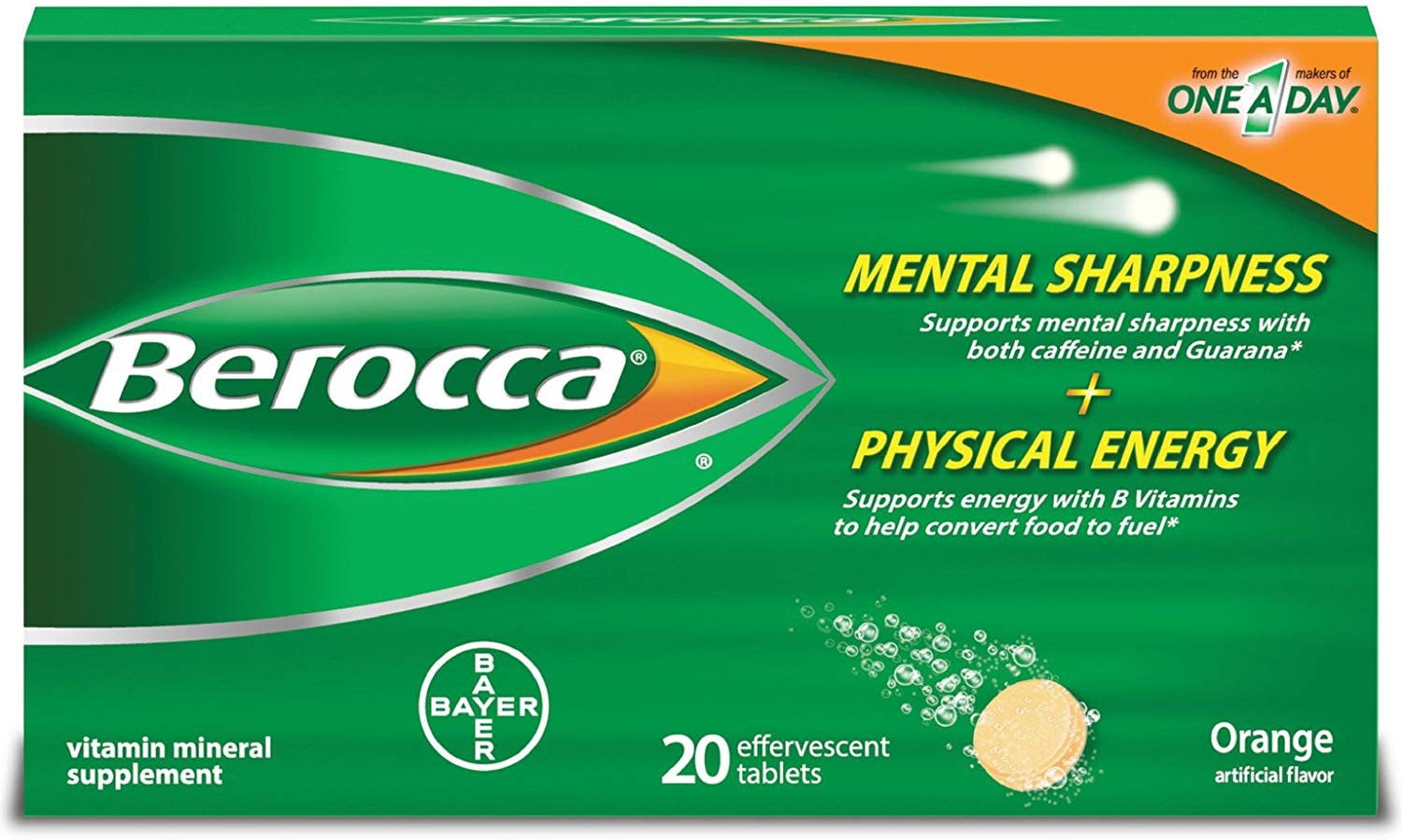 Berocca VITAMIN MINERAL SUPPLEMENT EFFERVESCENT | Ubuy Hungary