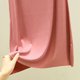 thumbnail image 5 of Camisón largo de poliéster para mujer, sin mangas, cuello redondo, color liso, holgado, para el hogar, 5 of 5