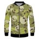 thumbnail image 3 of Chaqueta con estampado de camuflaje para hombre y mujer, moda 3D, estampado de manga larga, informal, estilo Harajuku, chaquetas de gran tamaño con cremallera, abrigo, top de calle, 3 of 5