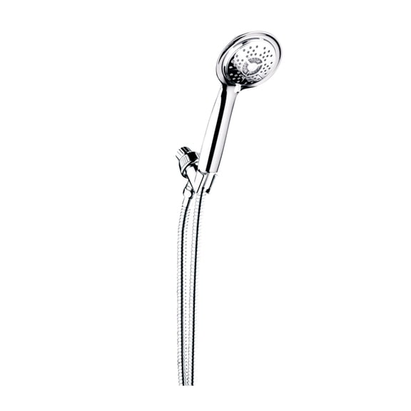 Plumb Tech® 3 Color LED Temperature Hand Shower 4 Functions 1.8 GPM