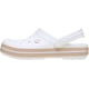 thumbnail image 4 of Zapatos Crocs Crocband Unisex Zueco Blanco Rosa Caramelo 9W 7M, 4 of 7