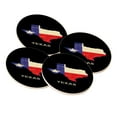 thumbnail image 1 of KuzmarK Sandstone Drink Coaster (set of 4) - State of Texas Flag, 1 of 1