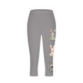 thumbnail image 4 of Pantalones de Ajuste Seco de la Moda de las Mujeres Imprimidas Leggings, Deporte de Yoga Elástico de Poliéster Elástico Respirable, 4 of 8