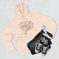 thumbnail image 3 of "I Love SUP" Heart Three-Panel Fleece Hoodie, 3 of 5