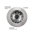 thumbnail image 3 of Colador de fregadero KitchenAid de acero inoxidable negro, 3 of 4