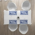 thumbnail image 3 of Ambesonne Joshua Place Mats Set of 4, Navy Blue Worn Look, Standard Size, Navy Blue and White, 3 of 4