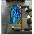 thumbnail image 1 of ABPHQTO Fish Aquariom Design Runner Rug 1.3 x 7ft Long Area Rug Carpet for Hallway Kitchen Bedroom Living Room Laundry Patio Entryway Front Porch Mat, 1 of 6