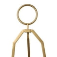 thumbnail image 4 of Studio 350 Gold Metal Tall Adjustable Minimalistic Easel with Circular Ring Top, 4 of 5