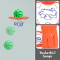 thumbnail image 4 of KAKOWELY Aro de baloncesto para niños, aro de baloncesto para niños, marco colgante para baloncesto, marco de baloncesto para interiores, 4 of 5