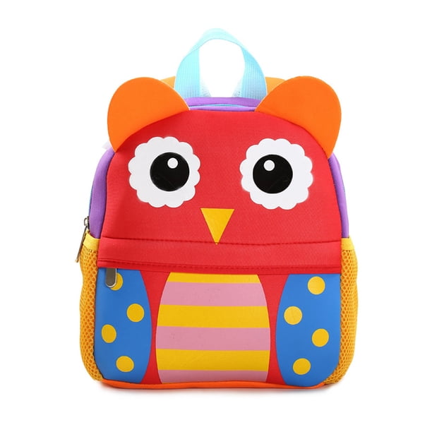 Mochila para niños pequeños, mochilas lindas de dibujos animados para bebés, niños y niñas